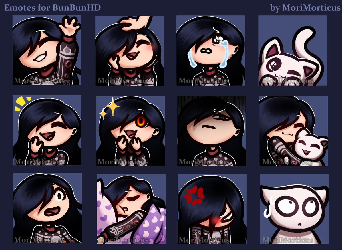 twitch emotes for bunbunhd