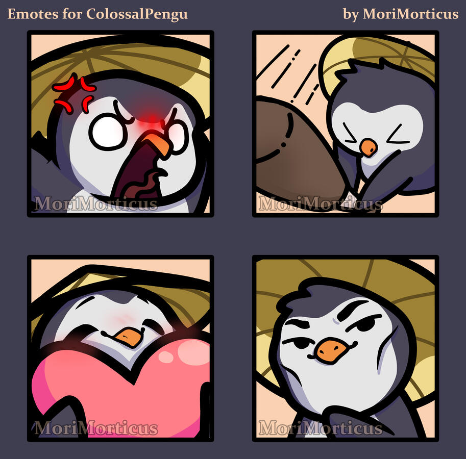 twitch emotes for colossalpengu