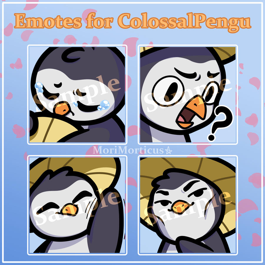 twitch emotes for colossalpengu